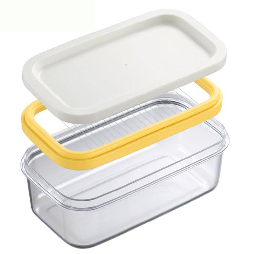 Butter Dish With Lid Butter Keeper Container Storage Cutter Slicer Great For Kitchen Decor