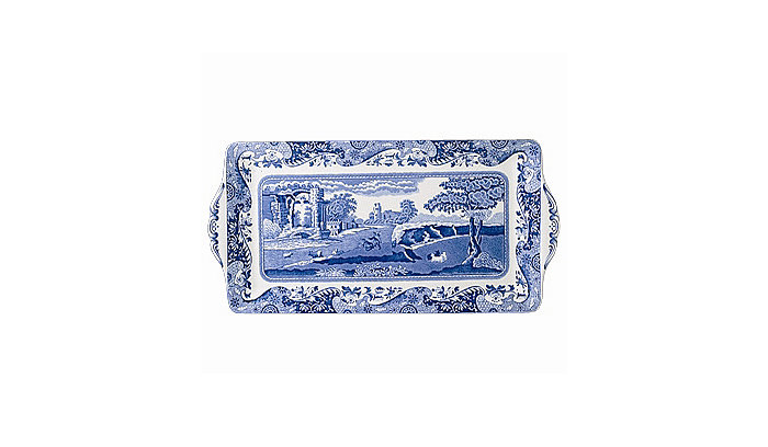 Spode Blue Italian Sandwich Tray 13