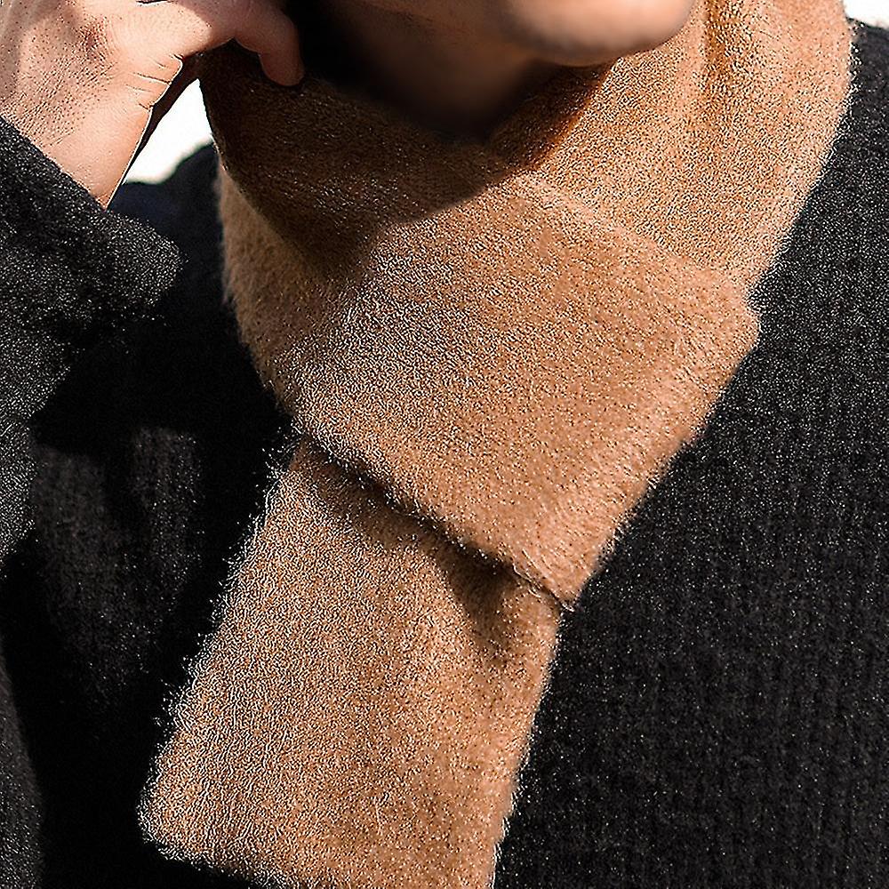 Winter Thick Soft Men's Cashmere Scarf