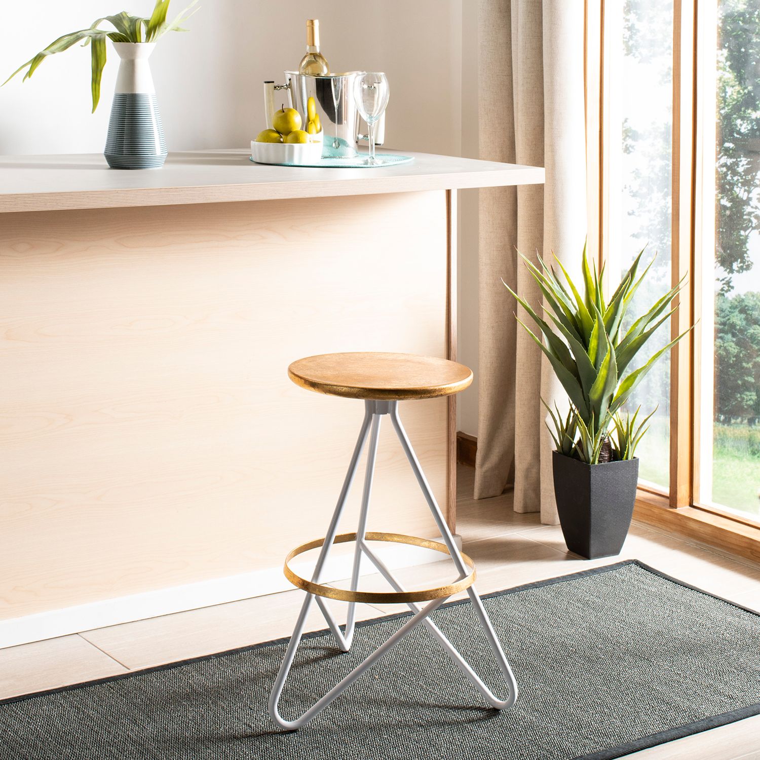 Safavieh Galexia Counter Stool