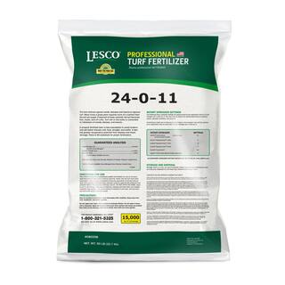 LESCO 50 lbs. 24-0-11 No Phos Dry Lawn Fertilizer 080258