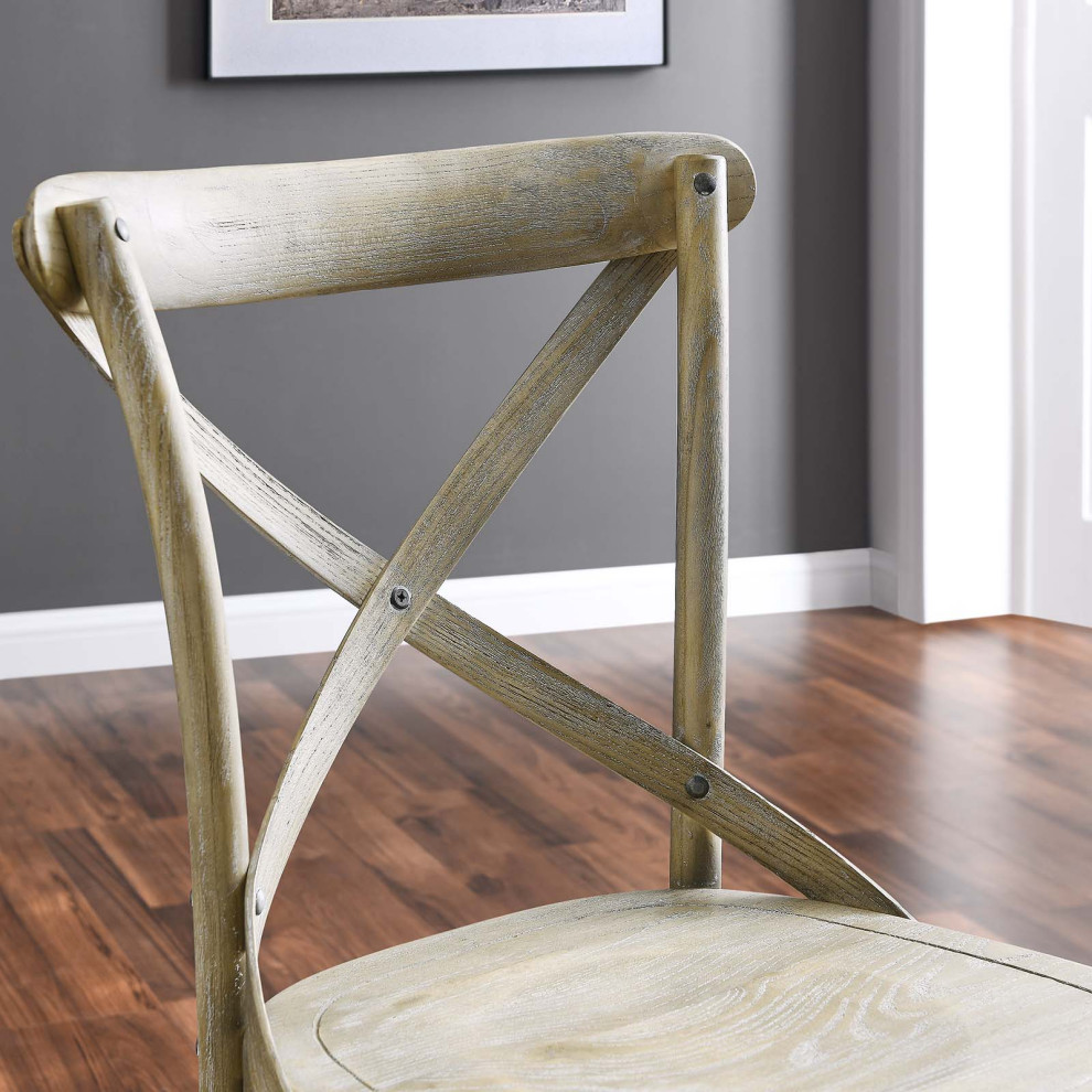 Gear Dining Side Chair   Farmhouse   Dining Chairs   by Modway  Houzz