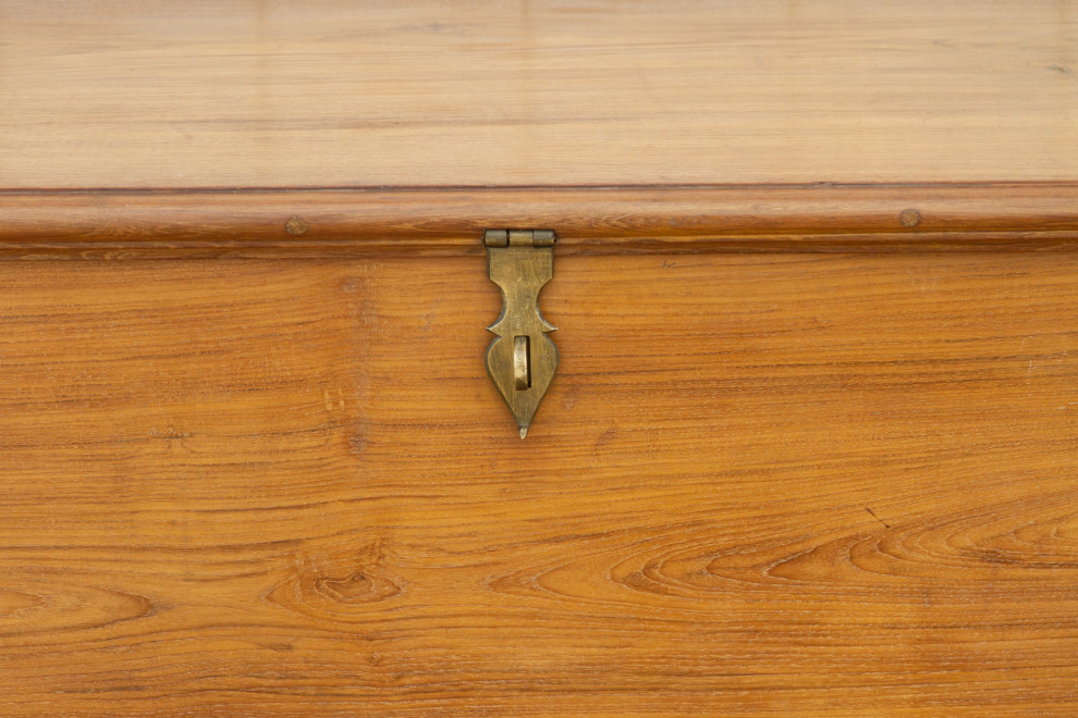 Large British Colonial Campaign Chest   Traditional   Accent Chests And Cabinets   by De cor  Houzz