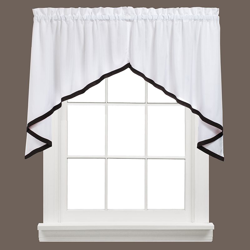 Saturday Knight， Ltd. Kate Swag Curtain Pair - 57 x 28