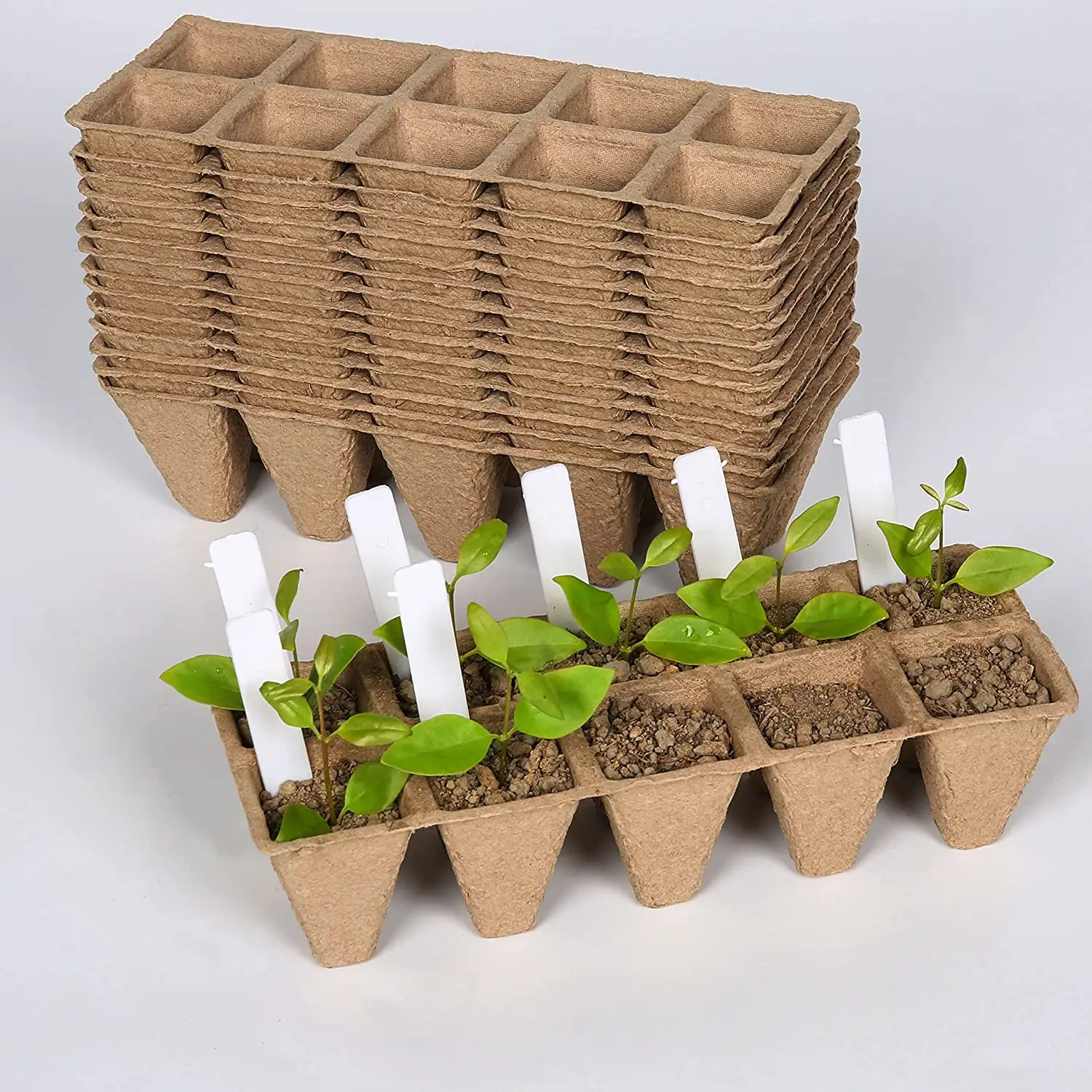 Yuchen Hot Sale Garden Supplies Grow Coconut Paper Planting Manufacturing Seedlings Biodegradable Paper Pots