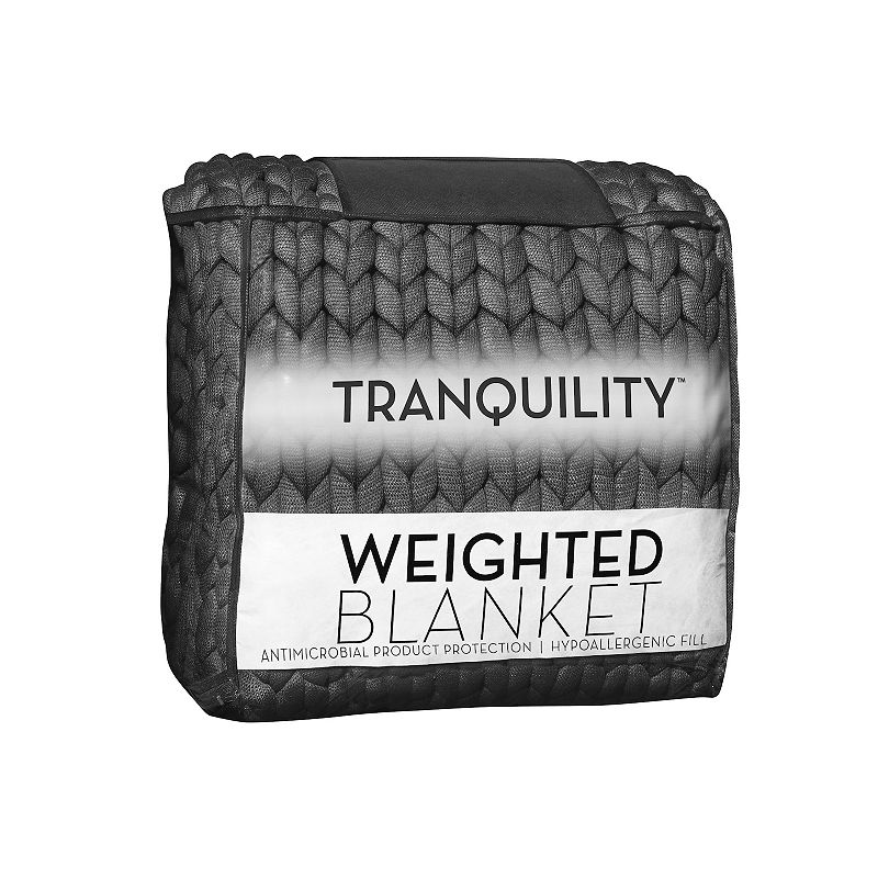 Tranquility 12-lbs. Chunky Knit Weighted Blanket