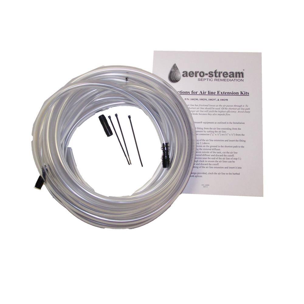 Aero-Stream Septic System Saver - 50 ft. Air Line Extension Kit 100297