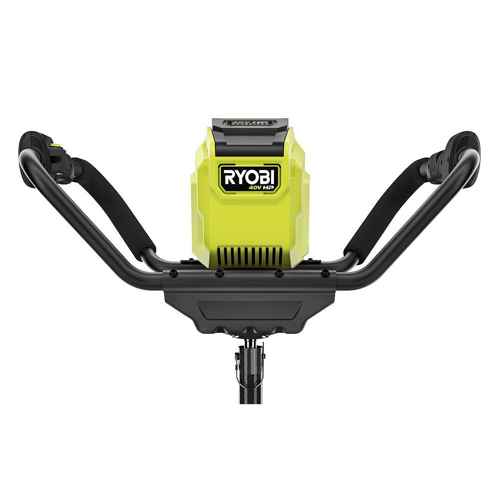 RYOBI 40V HP Brushless Cordless Earth Auger with 8 in. Bit with 4.0 Ah Battery and Charger RY40710