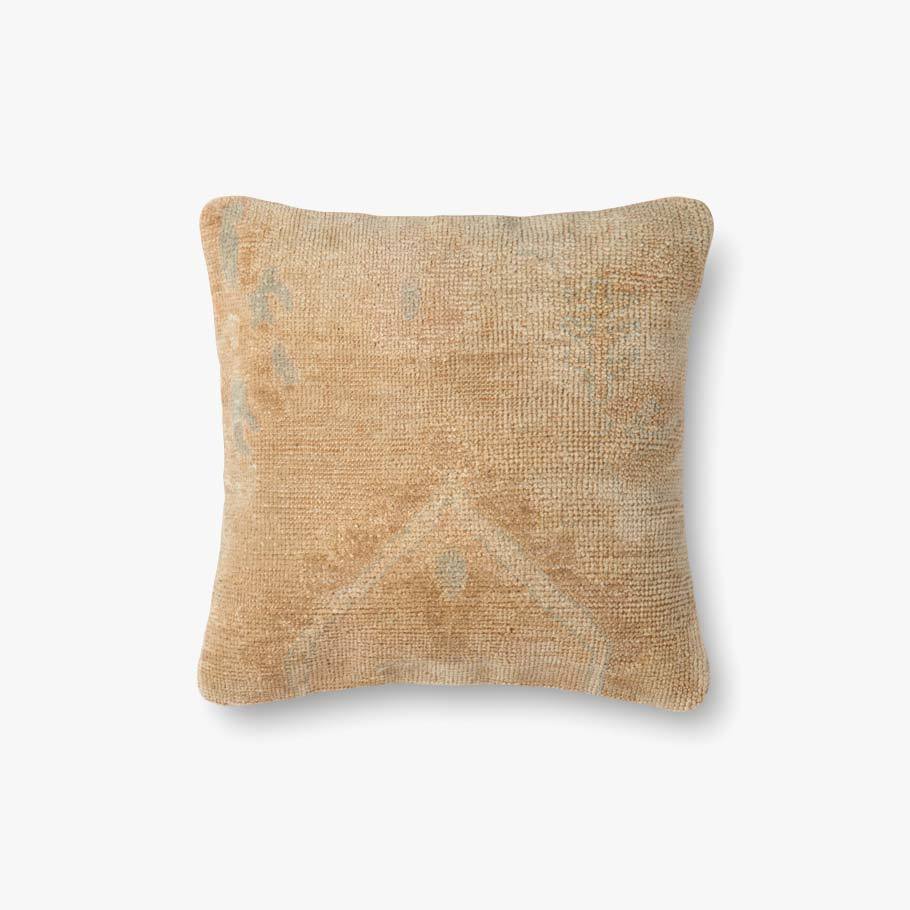 Beige & Gold Pillow