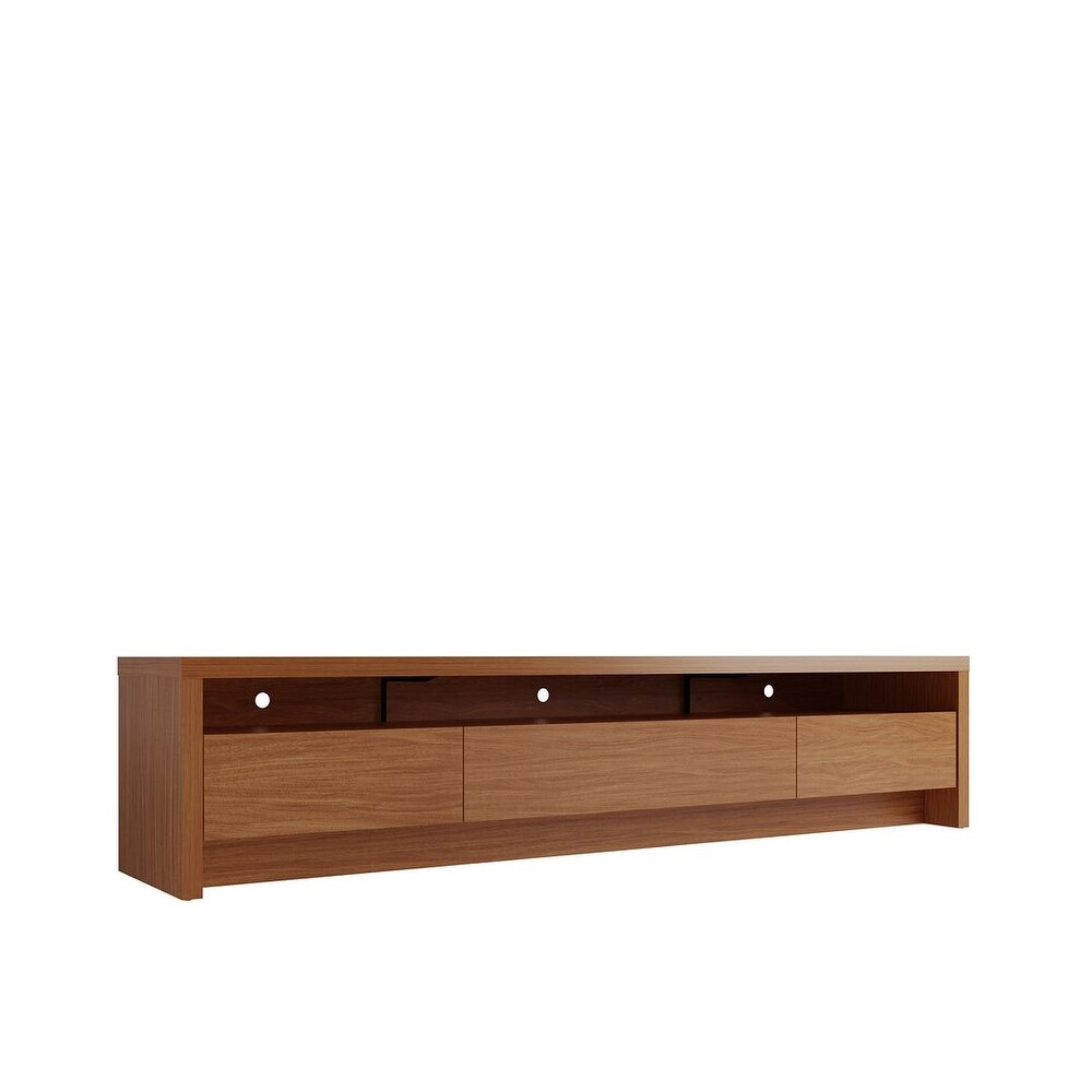 Manhattan Comfort Sylvan 85.43 In. Storage Media Cabinet Console