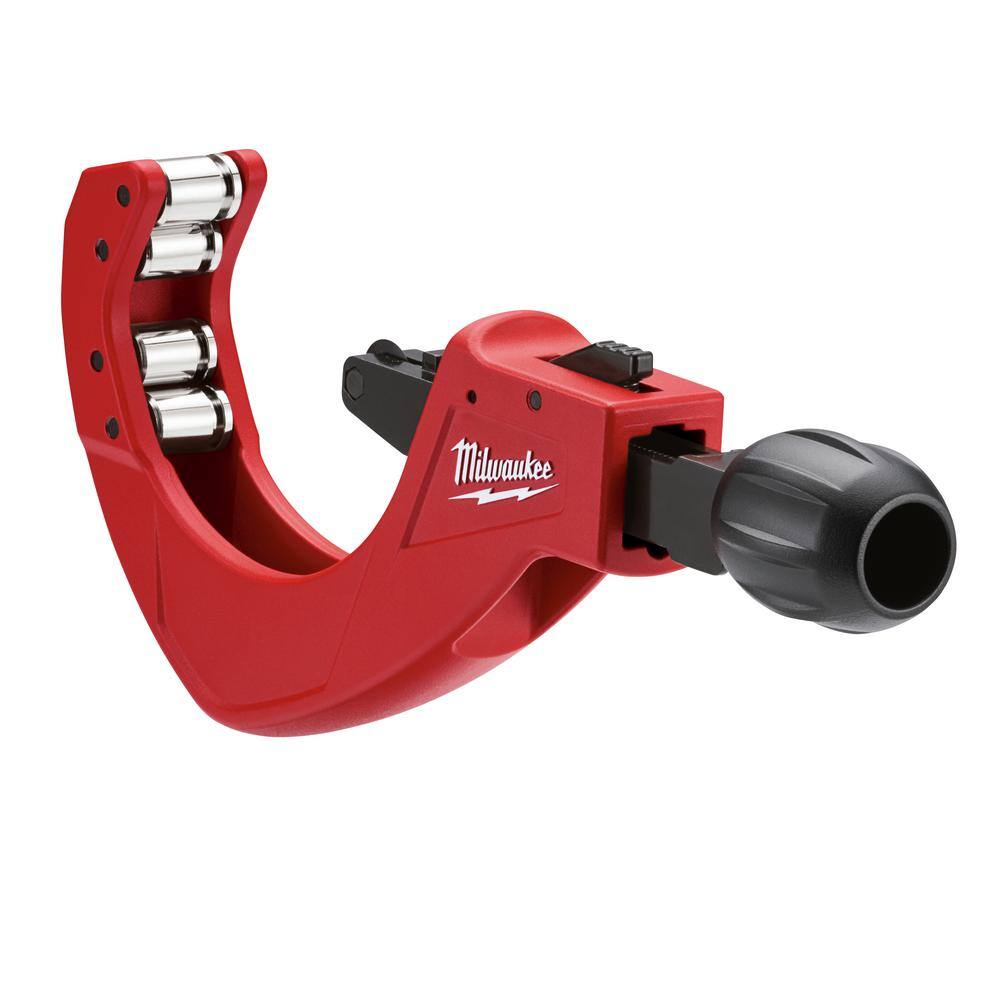 MW 24 in. Aluminum Offset Pipe Wrench with 3-12 in. Quick Adjust Copper Tubing Cutter (2-PC) 48-22-7182-48-22-4254