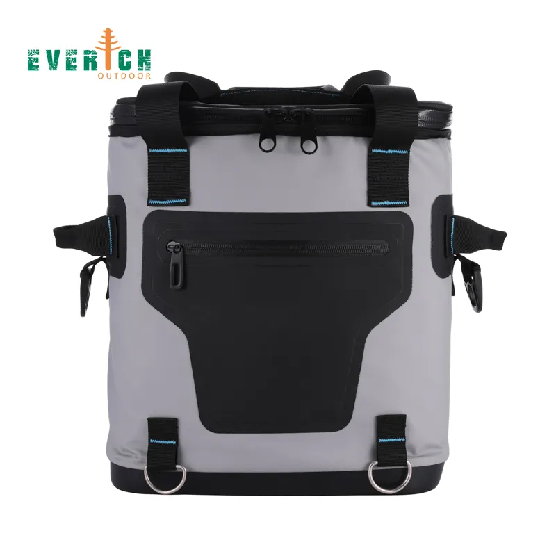 15L Nylon PE cotton 600D TPU luxury camping hiking small cooler bag wholesale insulated cooler bags