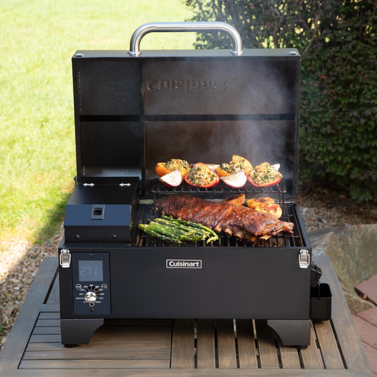 Cuisinart 24-Inch Portable Wood Pellet Grill and Smoker