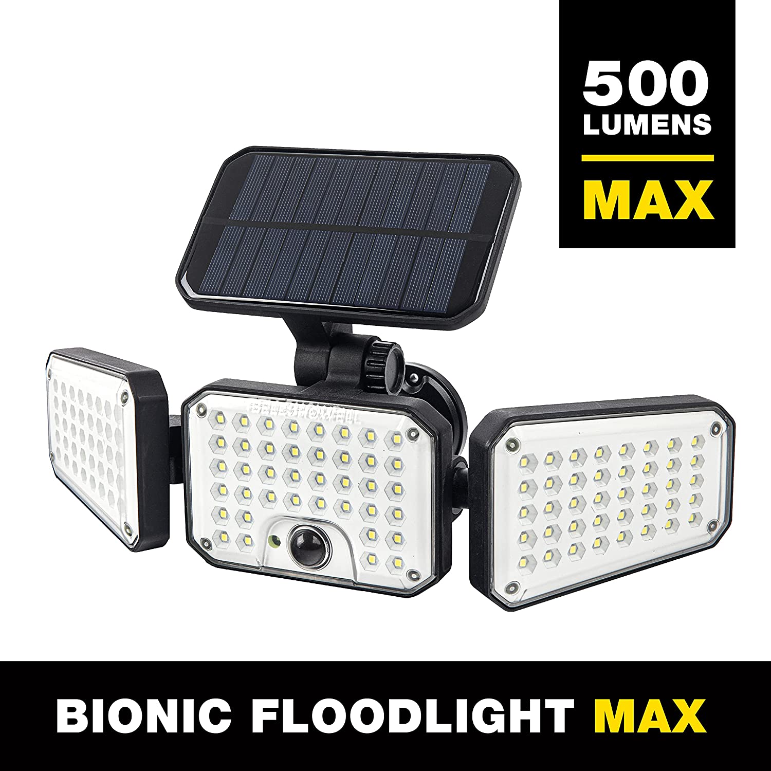 Bionic Floodlight Max Solar Floodlight Motion activated Solar Light 2 Packs