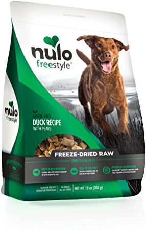 Nulo Freestyle Grain-Free Duck Recipe With Pears Freeze-Dried Raw Dog