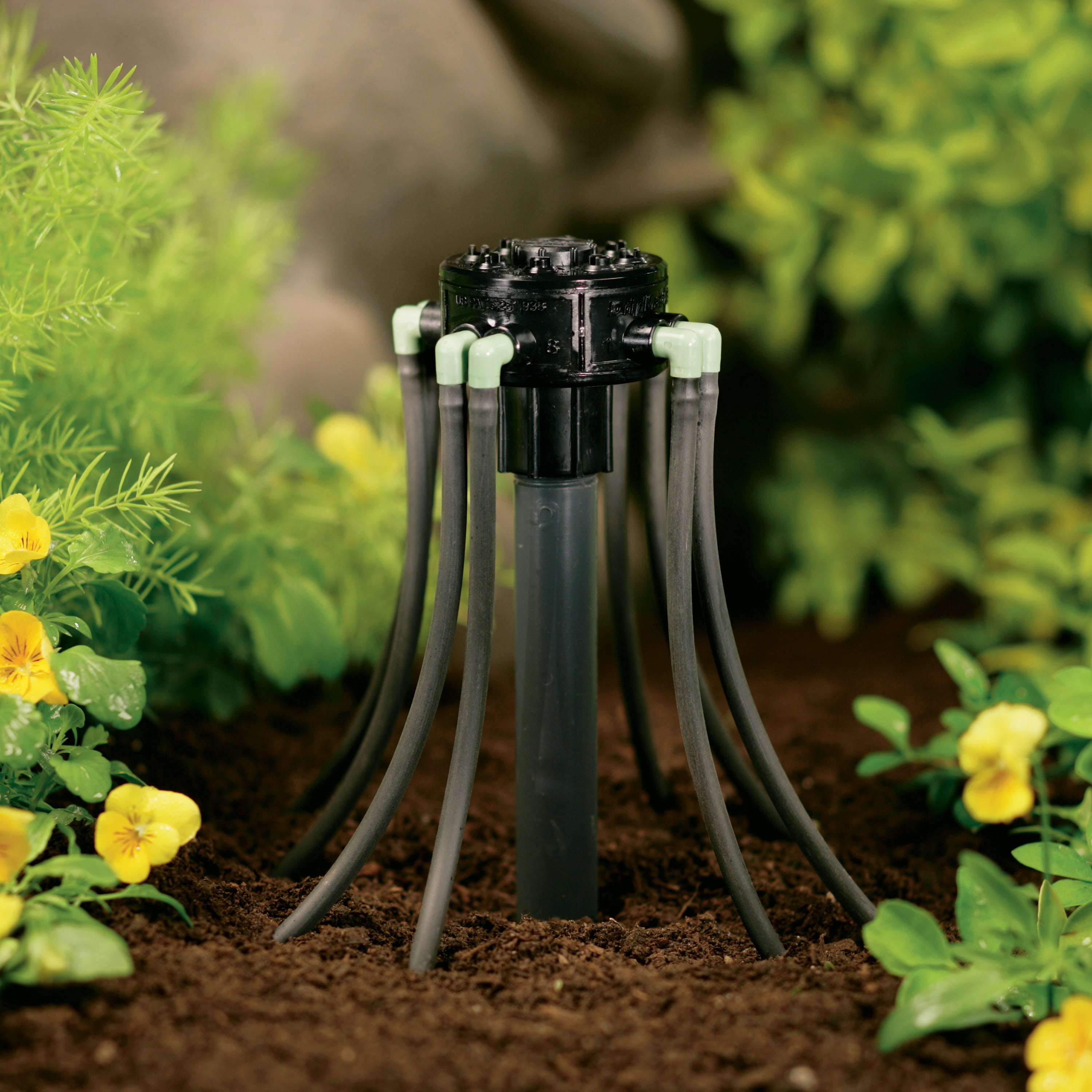 Orbit Irrigation 8-Port Adjustable Flow Drip Irrigation Manifold