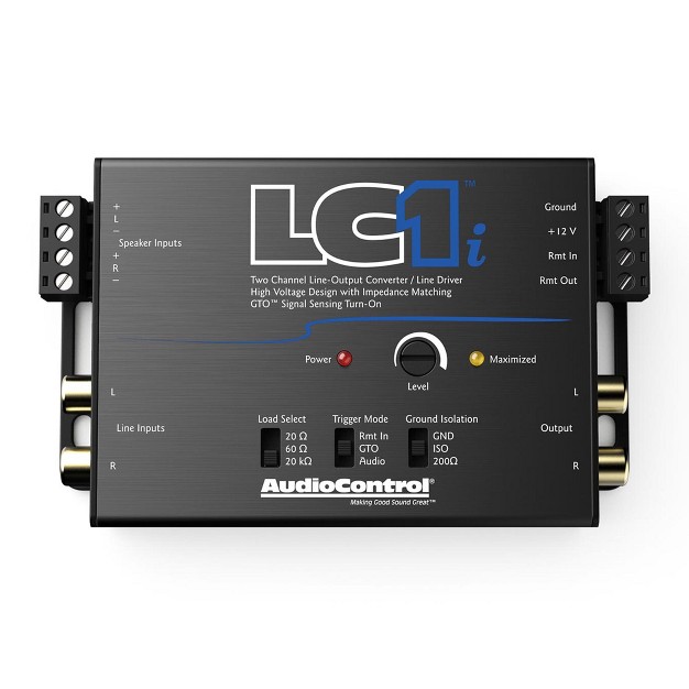 Audiocontrol Lc1i Active 2 channel Line Driver output Converter With Impedance Matching