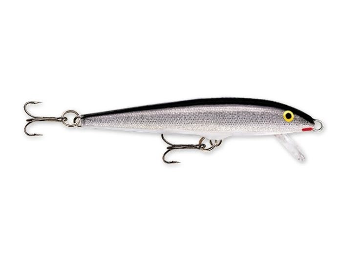 Rapala Silver Floating 2.75 inch Fishing Lure - F07S