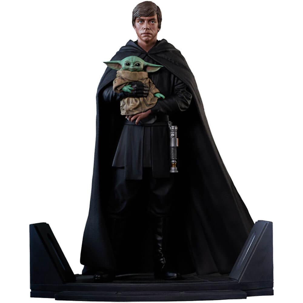 Star Wars: The Mandalorian Luke and Grogu Statue