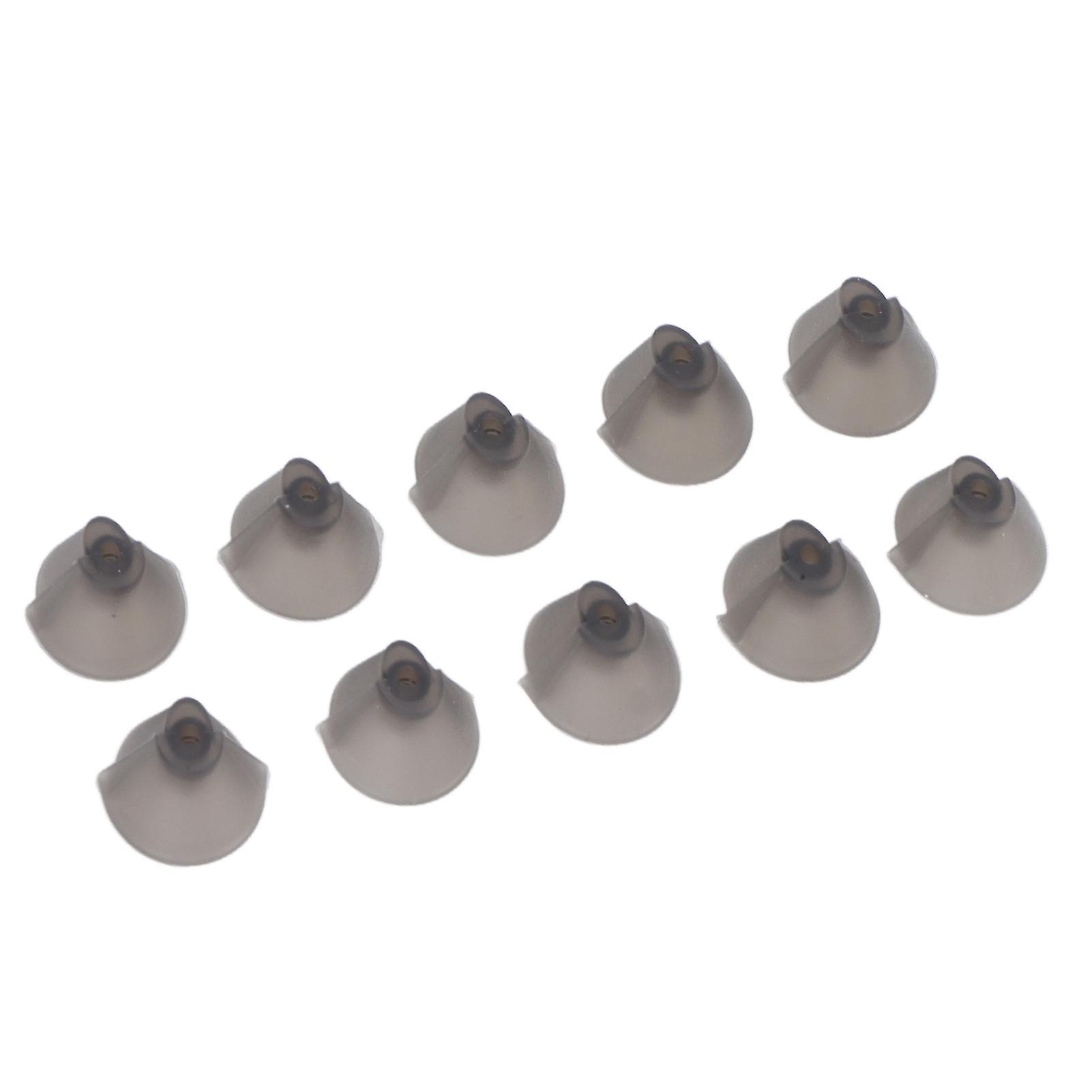 10pcs Hearing Aid Eartips Washable Detachable Static Free Soft Silicone Hearing Aid Domes