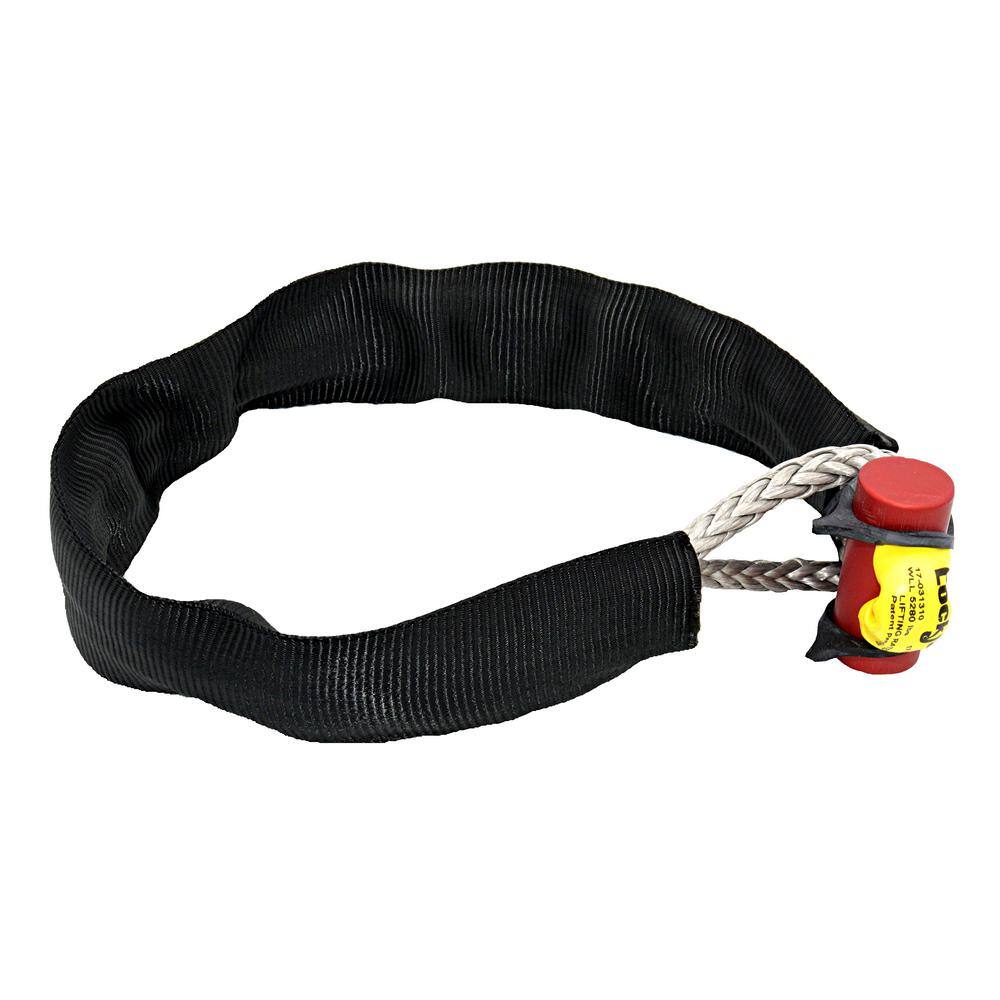 LockJaw 516 in. x 10 in. Locking Synthetic Shackle Lifting Rated 5280 lbs. Working Load 17-031310