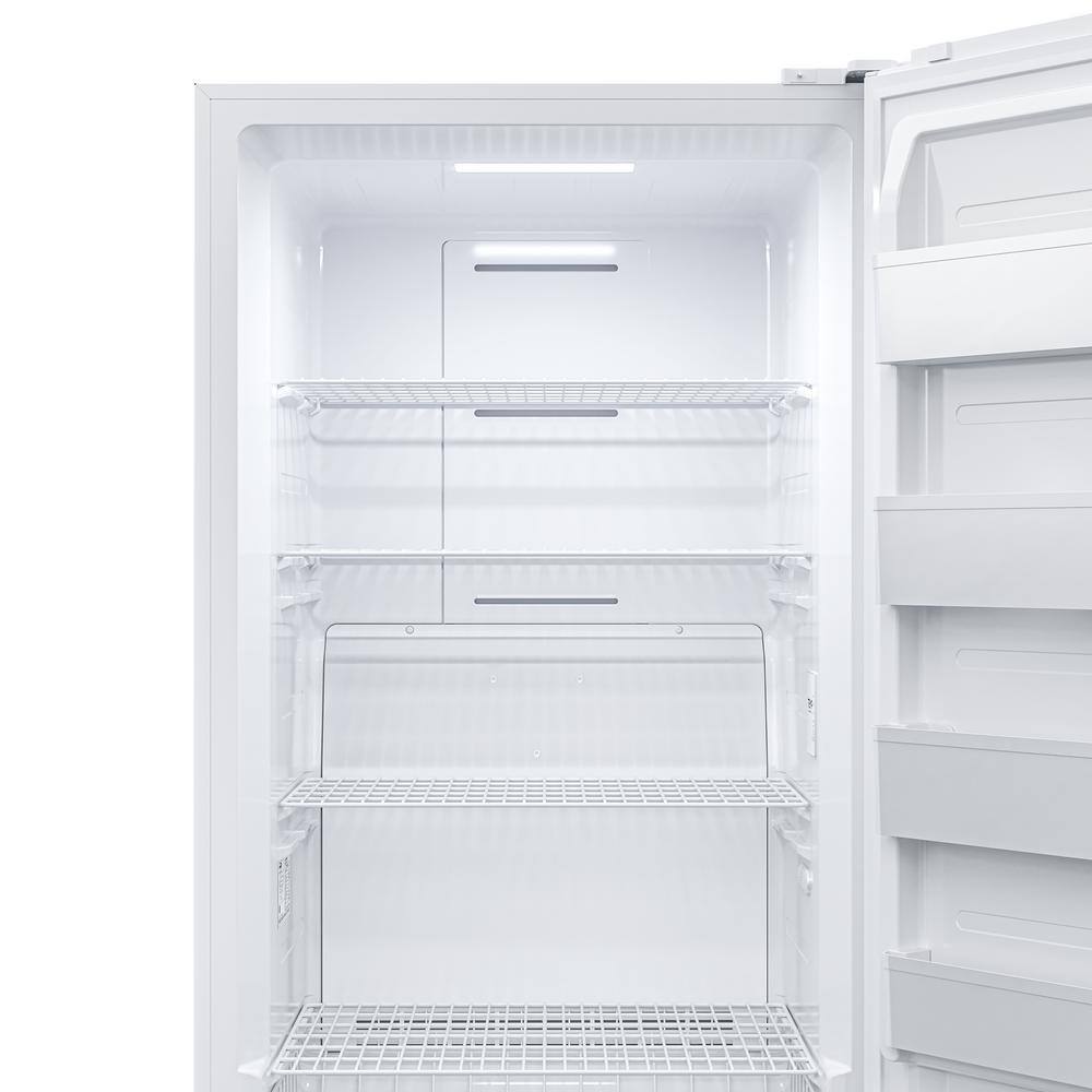 17 cu. ft. Convertible Upright Freezer with Auto Defrost in White UF-227