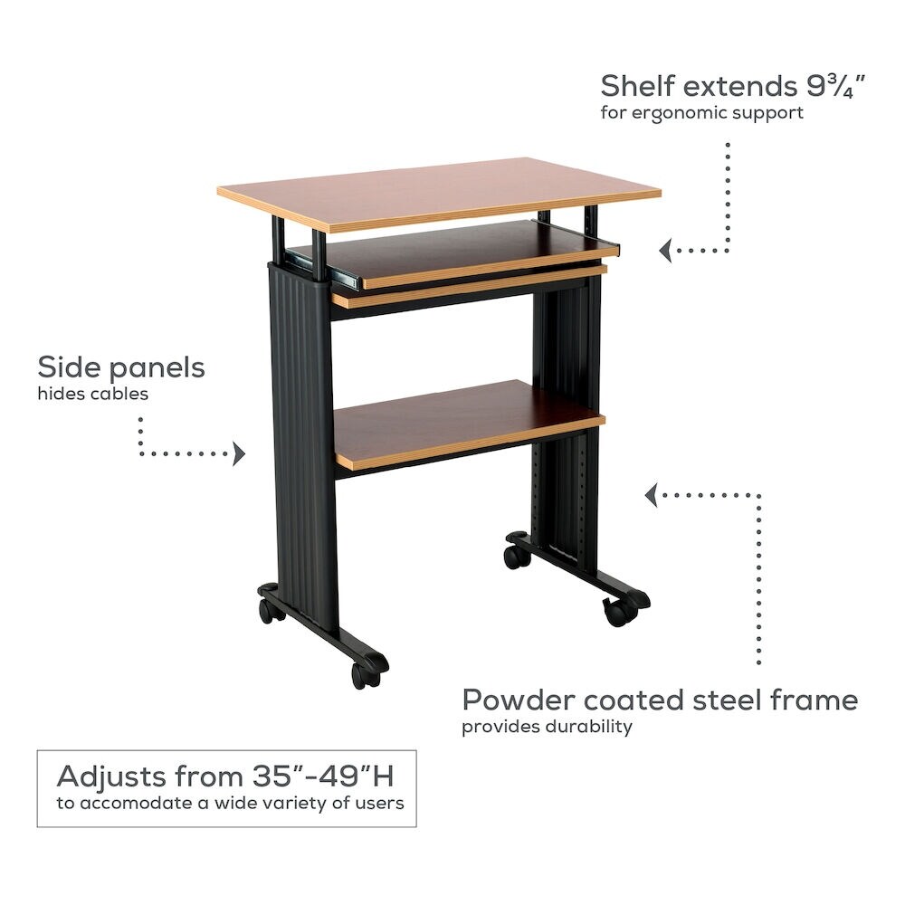 Safco Muv Stand up Adjustable Height Desk