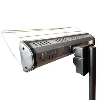 Heat Storm Tradesman 1500-Watt Electric Outdoor Infrared Quartz Portable Space Heater with Tripod WallCeiling Mount and Remote HS-1500-TT-R