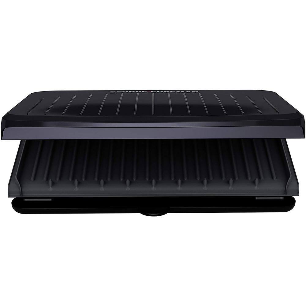 George Foreman 9 Serving Classic Plate Electric Indoor Grill and Panini Press in Gunmetal Grey 985118529M