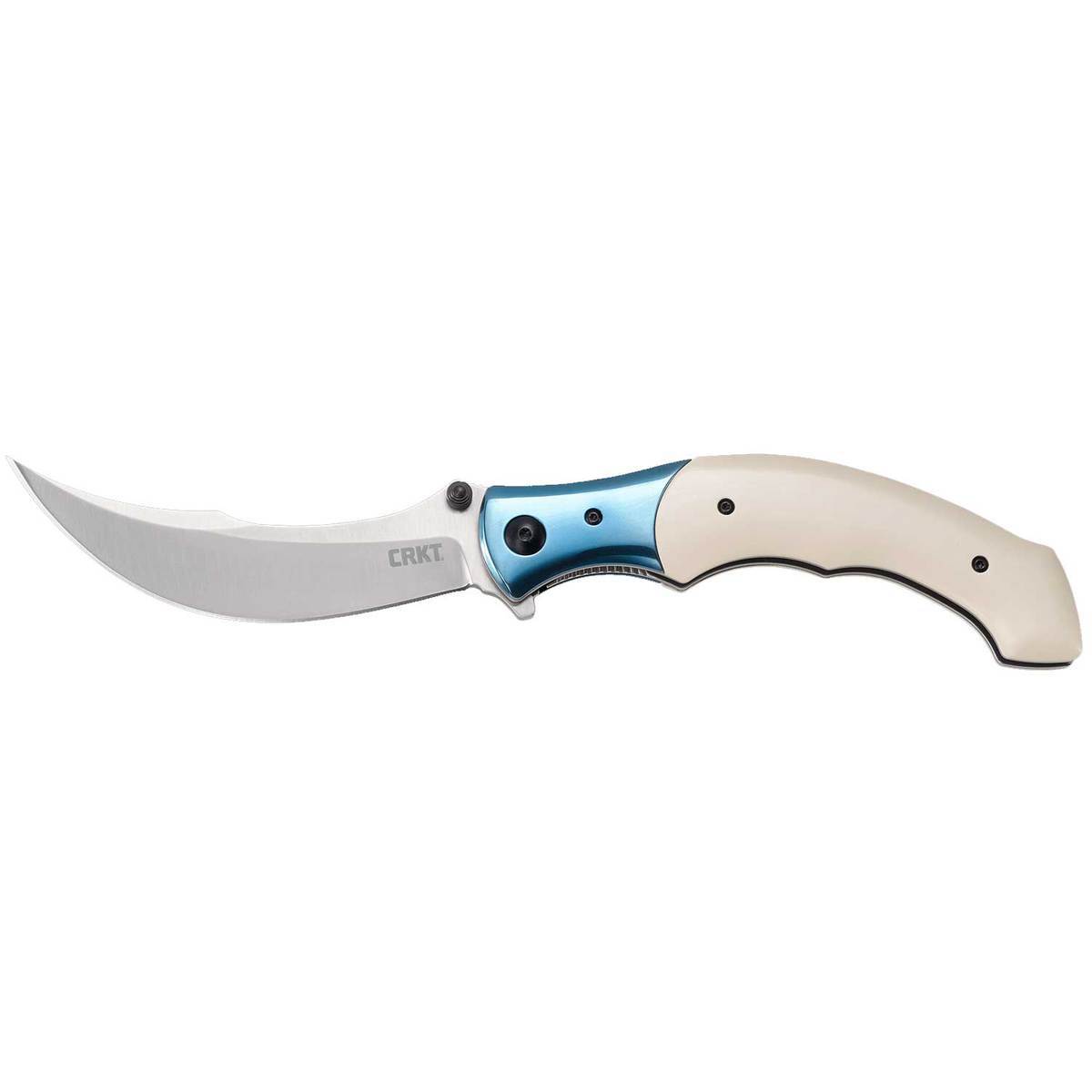 CRKT Ritual 4.37 inch Folding Knife  White