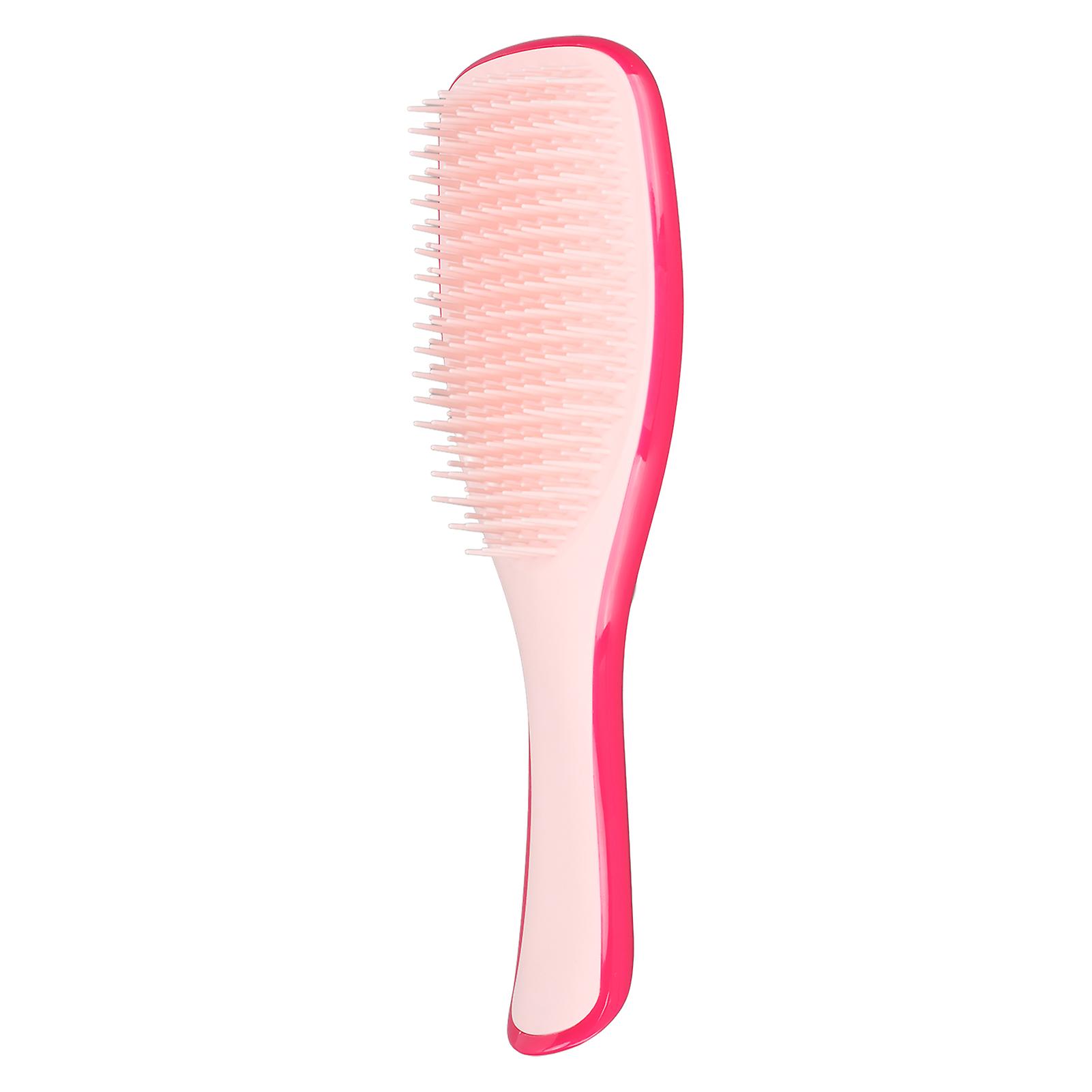 Hair Brushes Hole Design Abs Material Lightweight Portable 22x6.6cm/8.7x2.6in Stable Handle Hairbrush For Barbershopsrose Red Pink