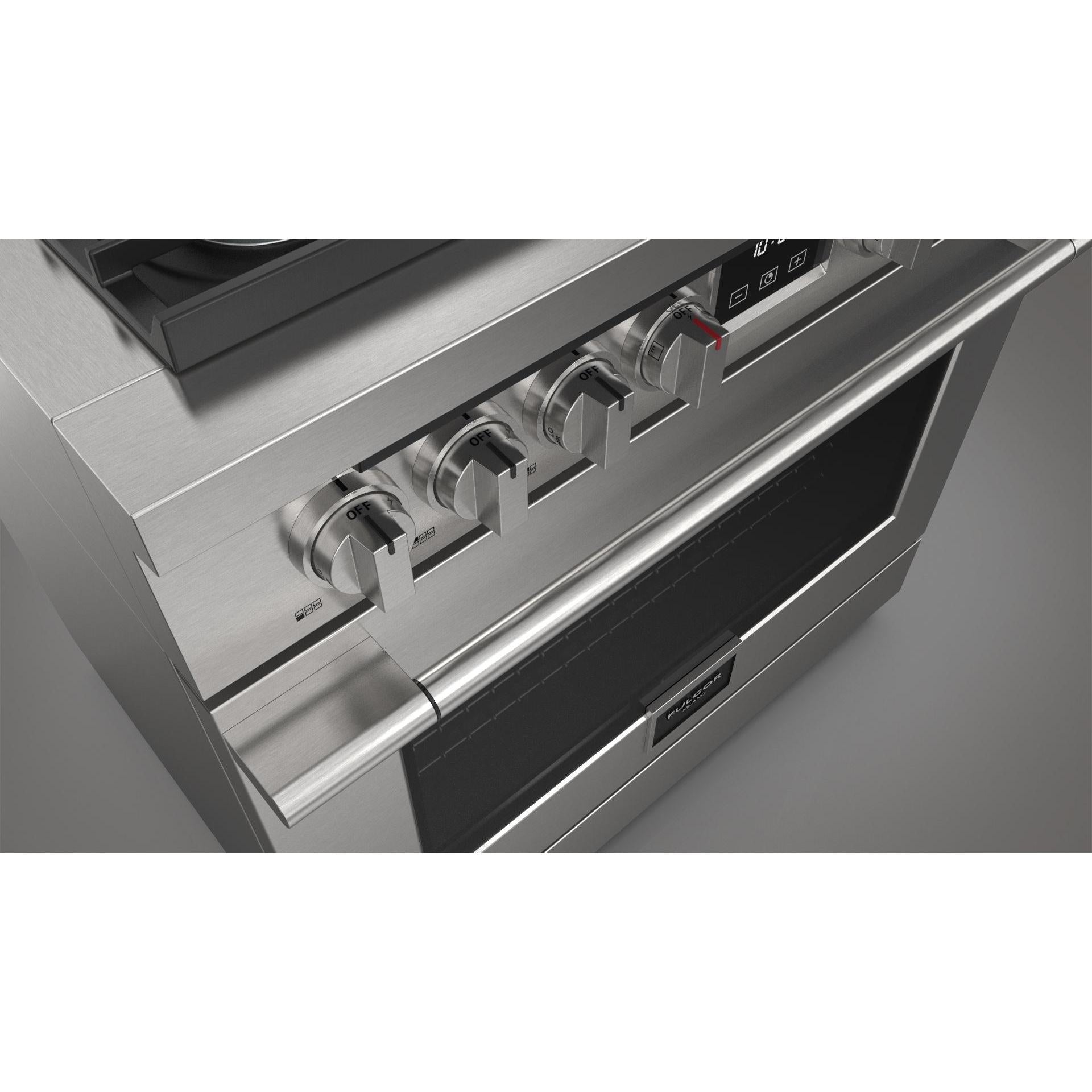 Fulgor Milano 36-inch Freestanding Gas Range with True European Convection Technology F4PGR366S2