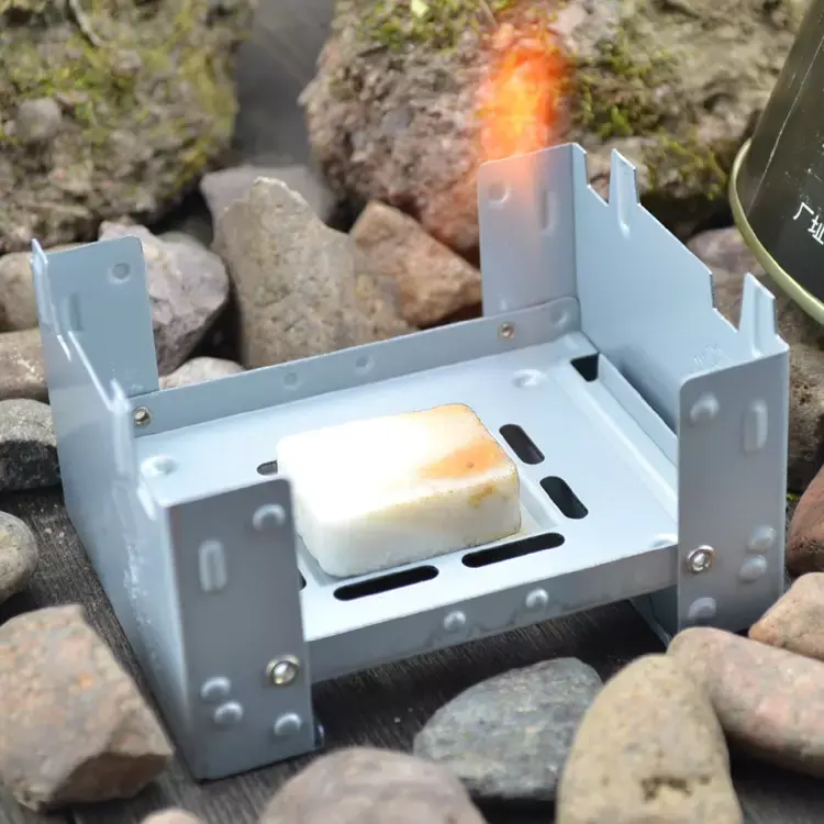 LARIBON manufacturers direct sales of portable alcohol burner outdoor ultra light brass camping cooking stove