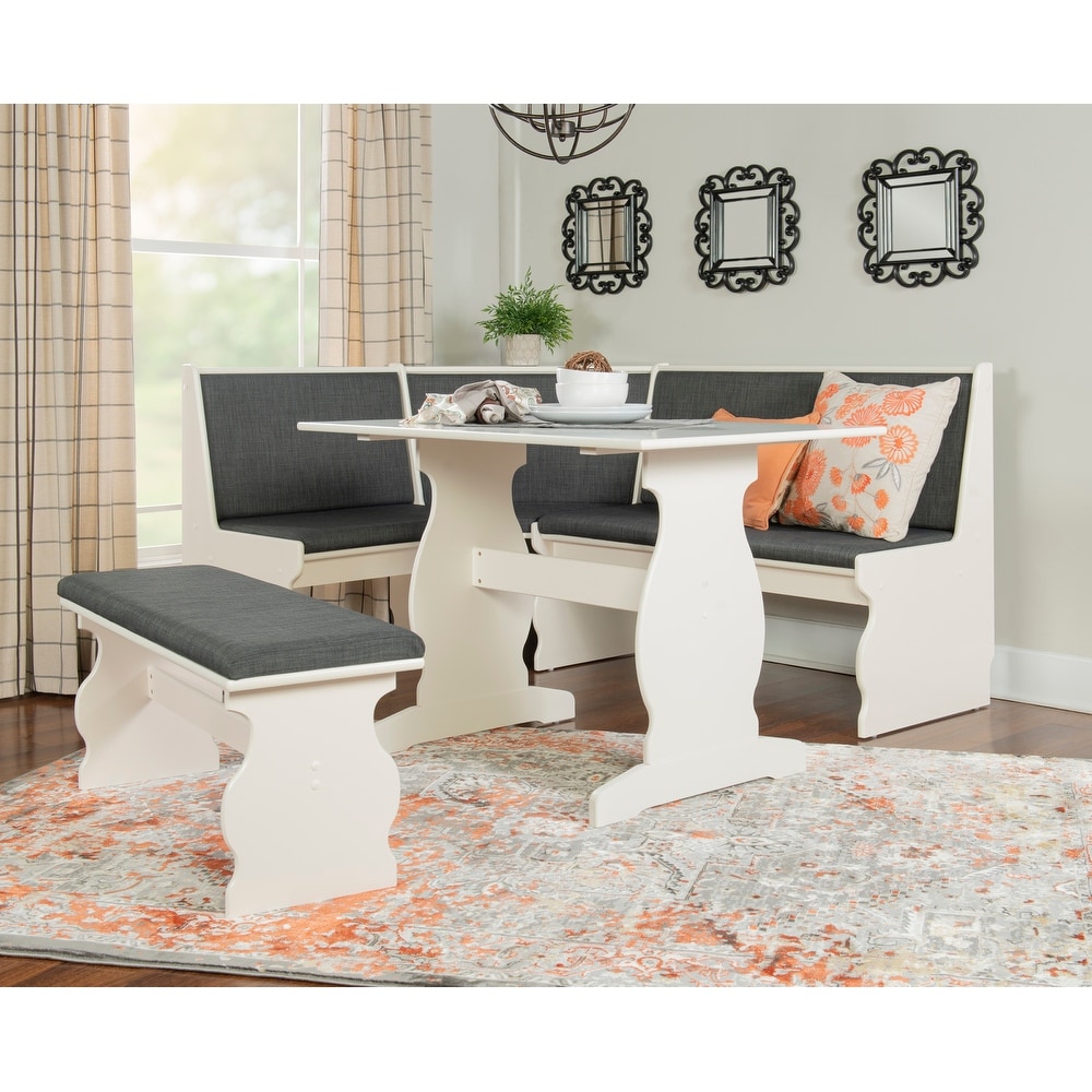 Hannah Breakfast Nook 3 piece Dining Set