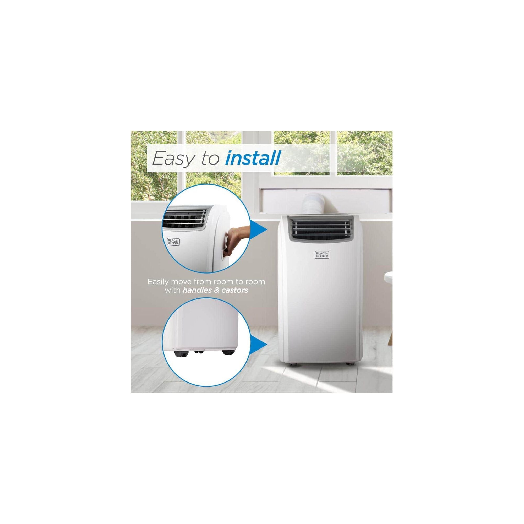 Portable Air Conditioner With Follow Me Remote Control