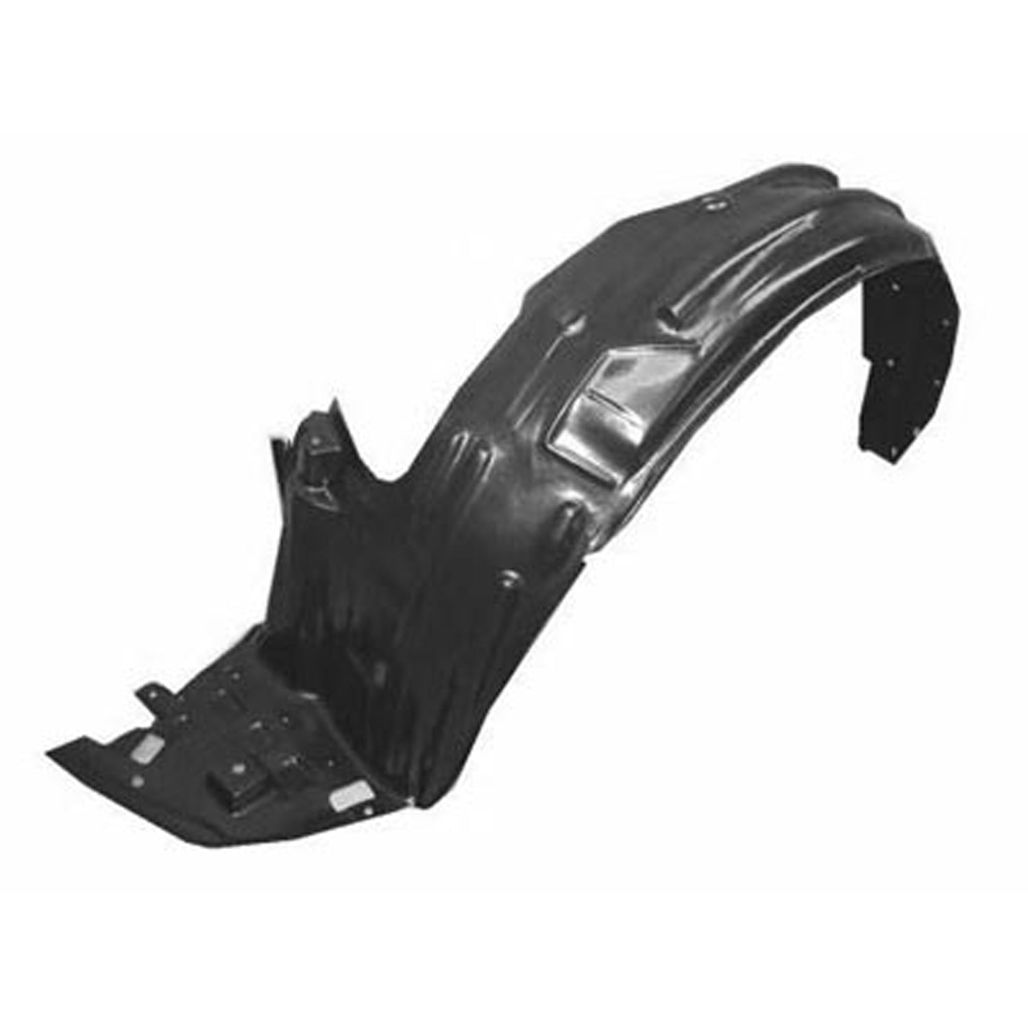 New Standard Replacement Front Left Fender Liner， Fits 2005-2007 Honda Odyssey