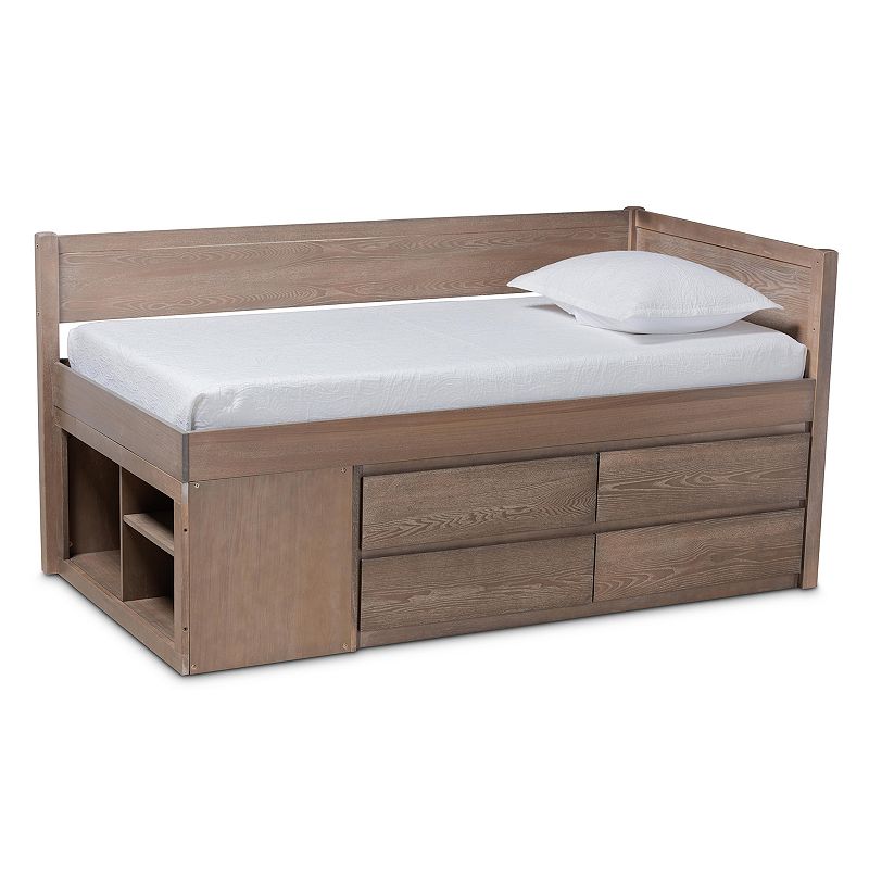 Baxton Studio Levon Twin Bed