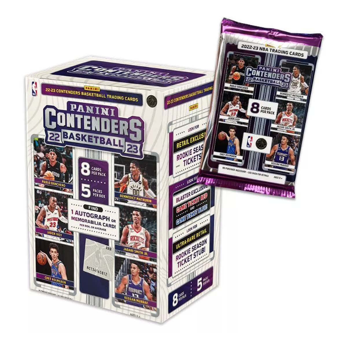 2022-2023 Panini NBA Contenders Trading Card Blaster Box