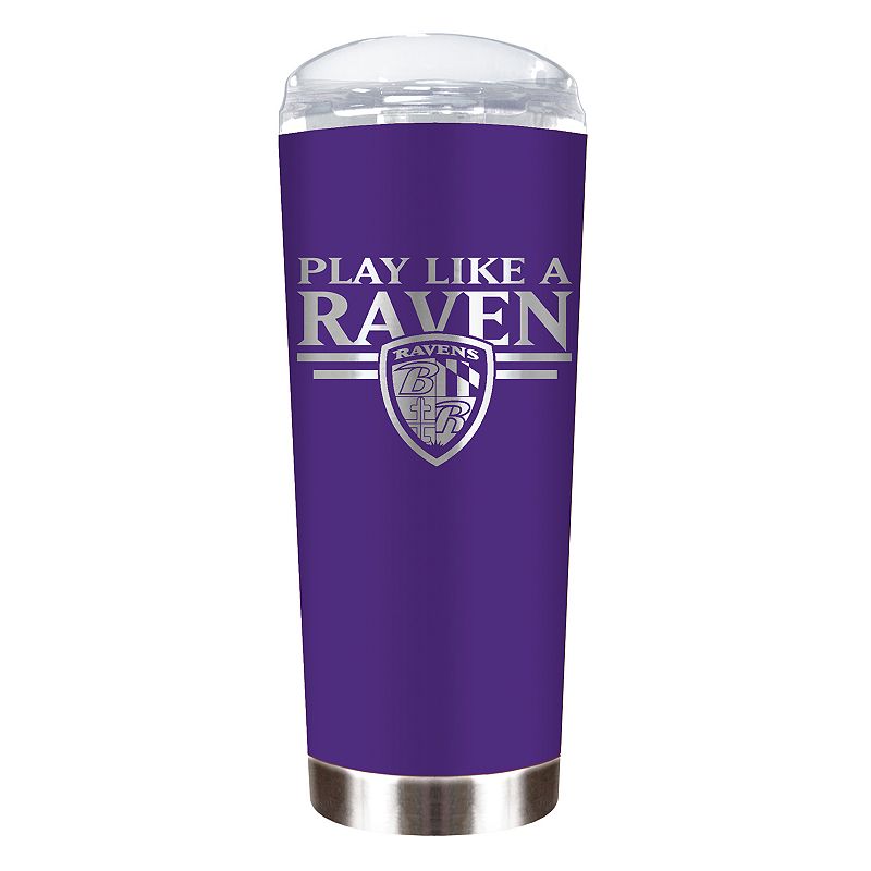 Baltimore Ravens Rally Roadie Travel Tumbler