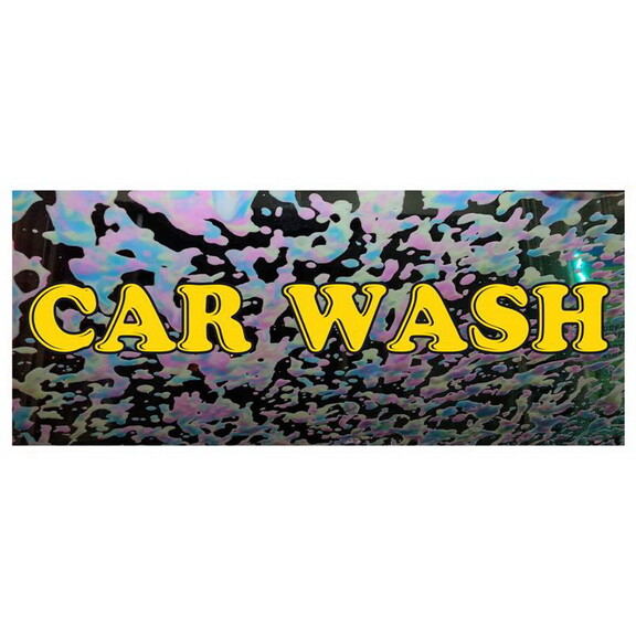 NEOPlex BN0240 3 Carwash W/Soap 30 X 72 Vinyl Ba...