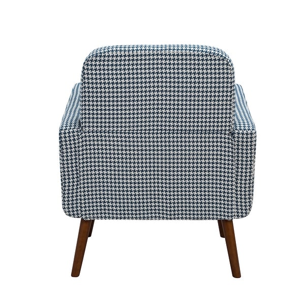 Aeetes Modern Upholstered Armchair with Solid Wood Legs by HULALA HOME