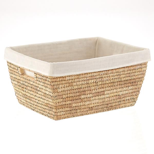 Palm Leaf Tapered Basket