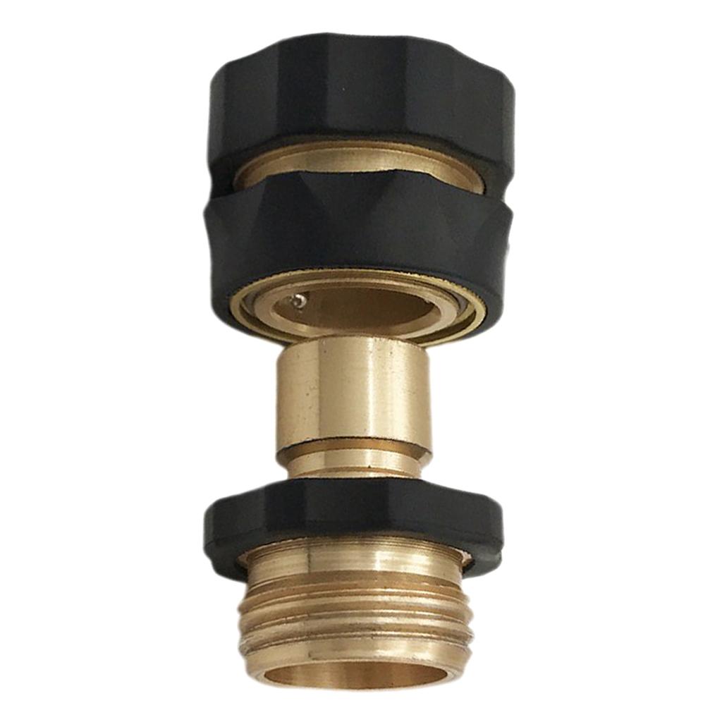 3/4'' Garden Connector -Water Hoses Release No-Leaks