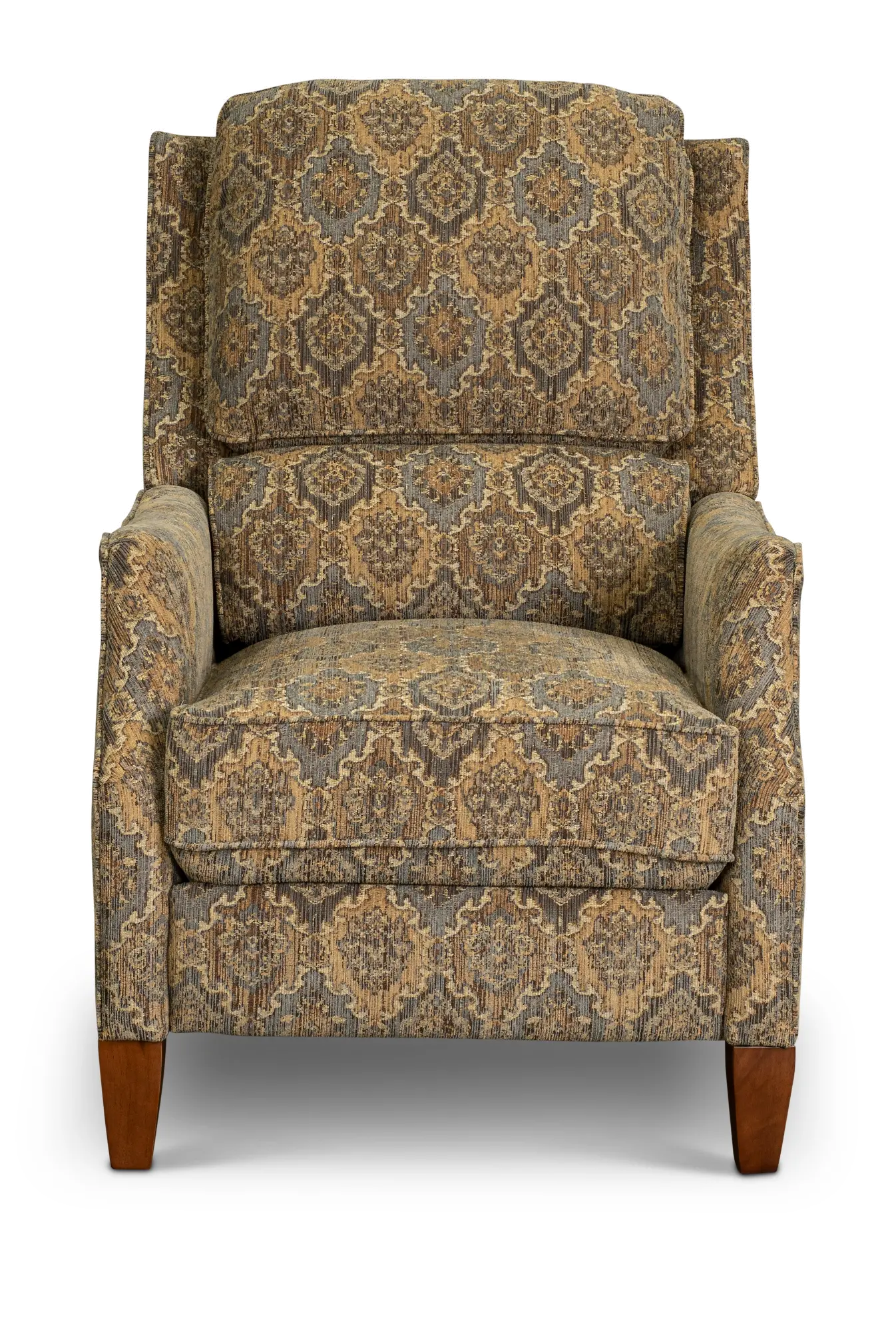 Sandlewood Traditional Tan High-Leg Pushback Recliner