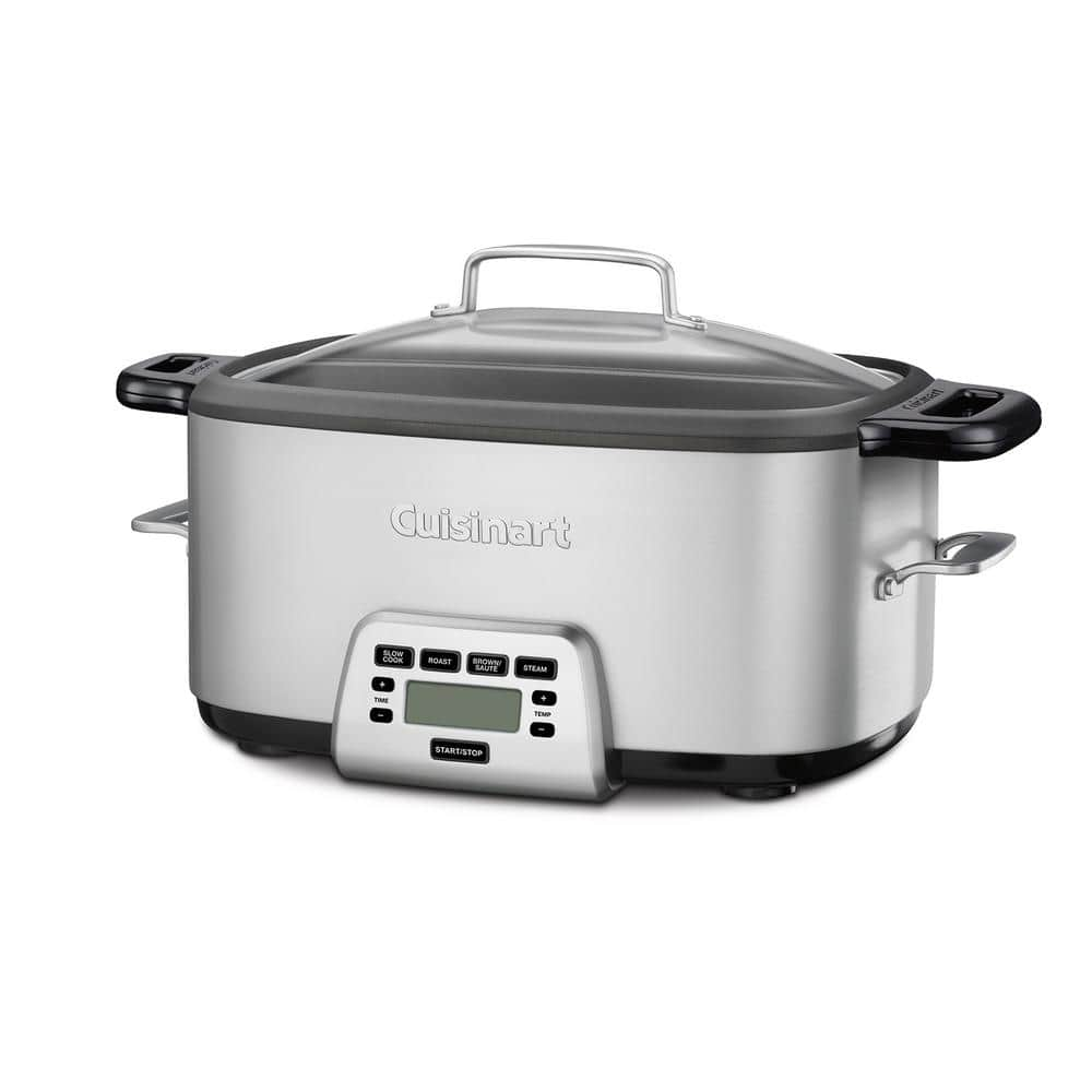 Cuisinart 7 Qt. Stainless Steel Electric Multi-Cooker with Aluminum Pot MSC-800