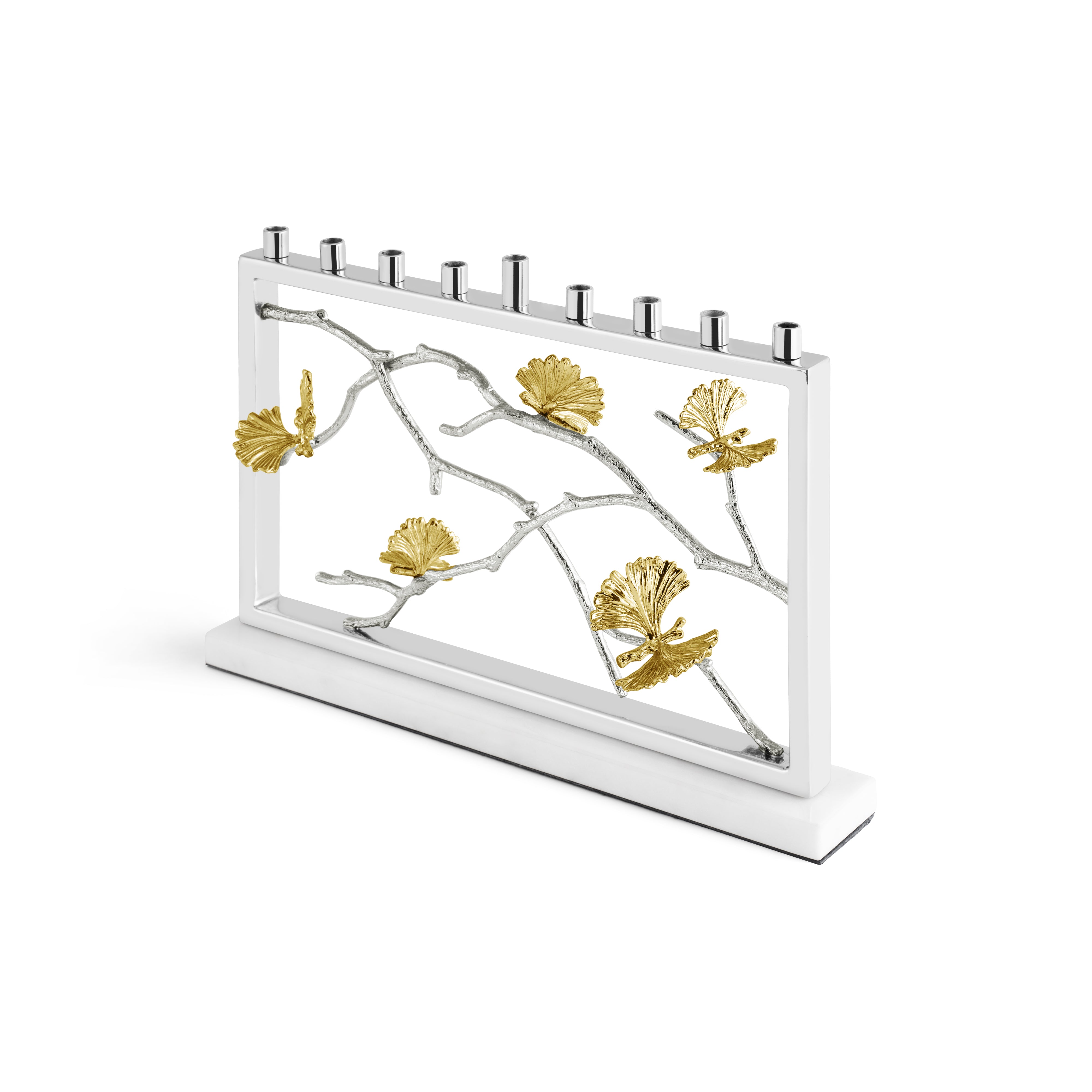 Butterfly Ginkgo Luxe Menorah