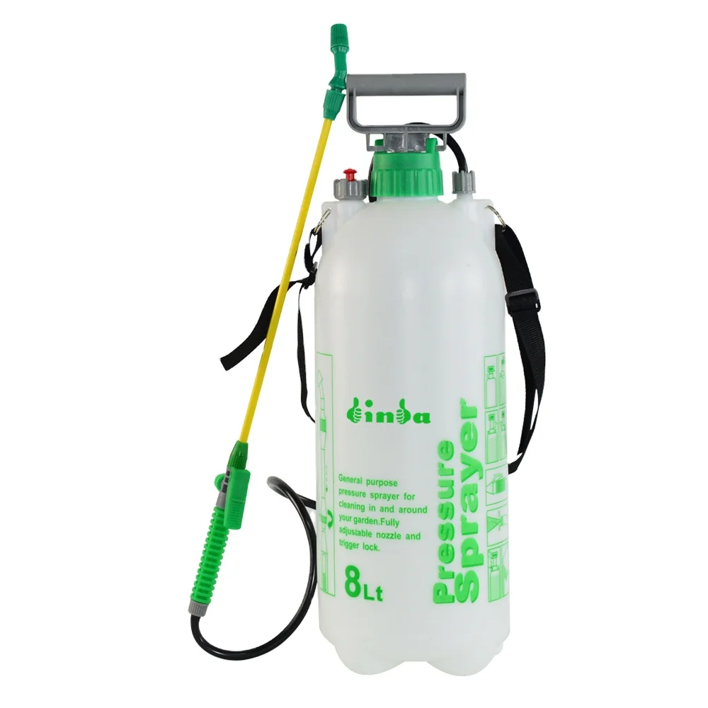 Binda 8L Agricultural Portable Air Hand Manual High Pressure Garden Mist Pump Sprayer