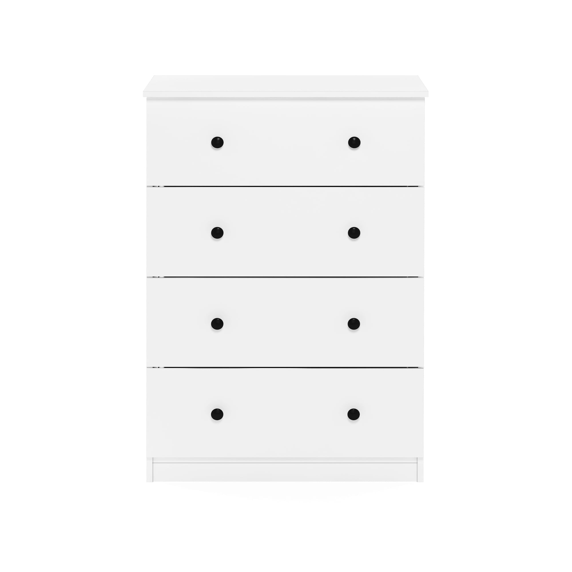 Furinno Tidur Simple Design 4-Drawer Dresser, Solid White