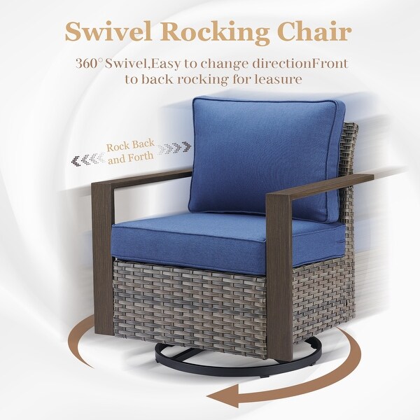 Outdoor Swivel Rocker Chair