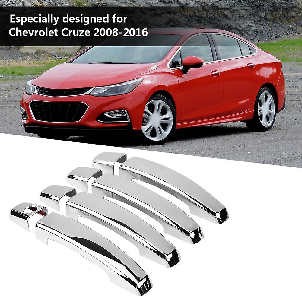 8 Pcs Car Chromium Electroplating Door Handle Cover Trim For Chevrolet Cruze 2008-2016